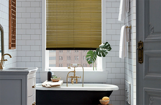 Bathroom window coverings